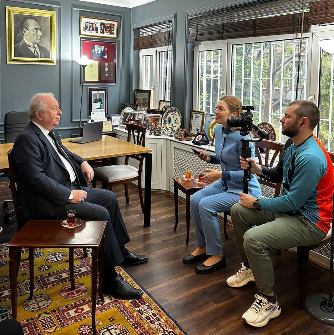 Belarusian State Television Interviewed with Dr. Akkan 