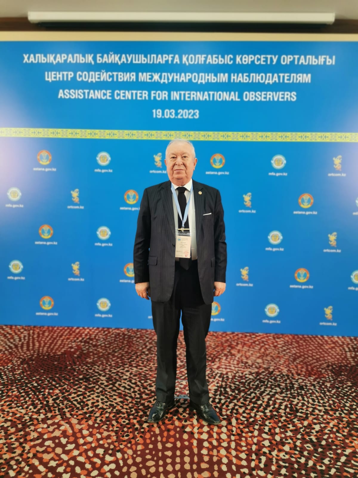 Dr. Akkan Suver participated in the Kazakhstan election