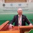 Dr. Akkan Suver Türkmenistanda Uluslararası Tarafsızlık Konferansında Daimi Tarafsızlığı ve İpekyolunu anlattı
