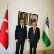 Dr. Akkan Suver visited Salih Caner, Turkish Consul General of Samarkand.