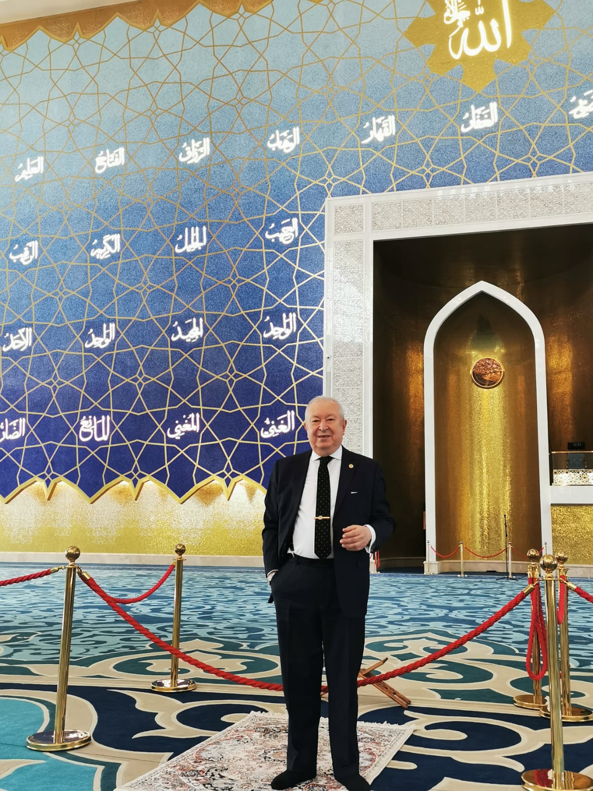 Dr. Akkan Suver visited the New Mosque in Astana