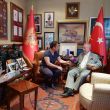 Dr. Suver at the Ictimai TV of Azerbaijan