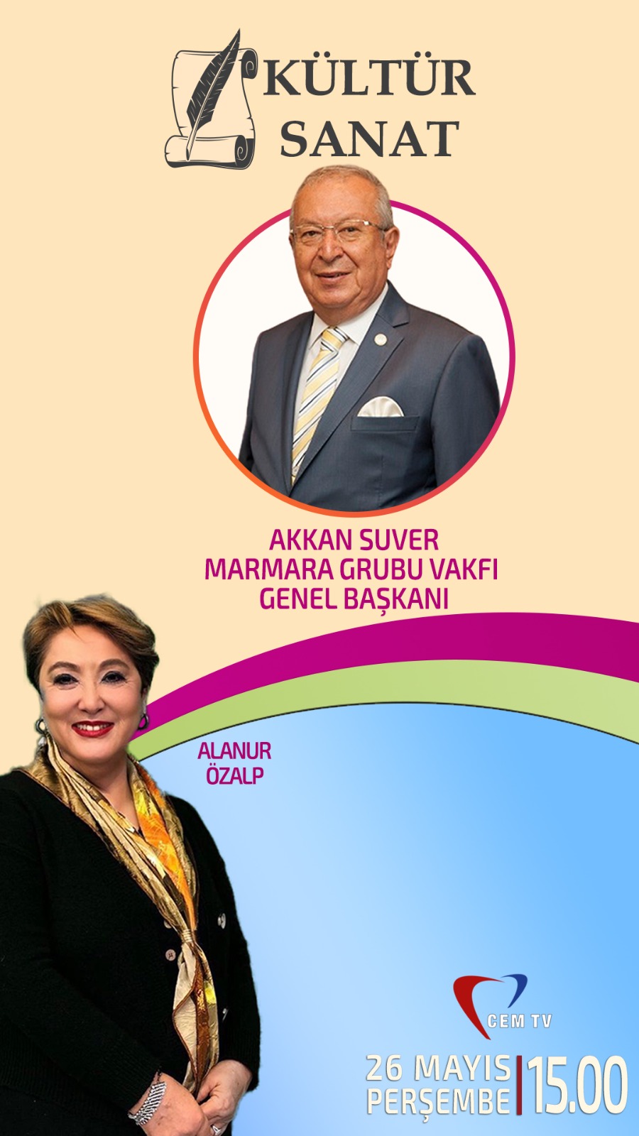 Dr.Akkan Suver, CEM TVde