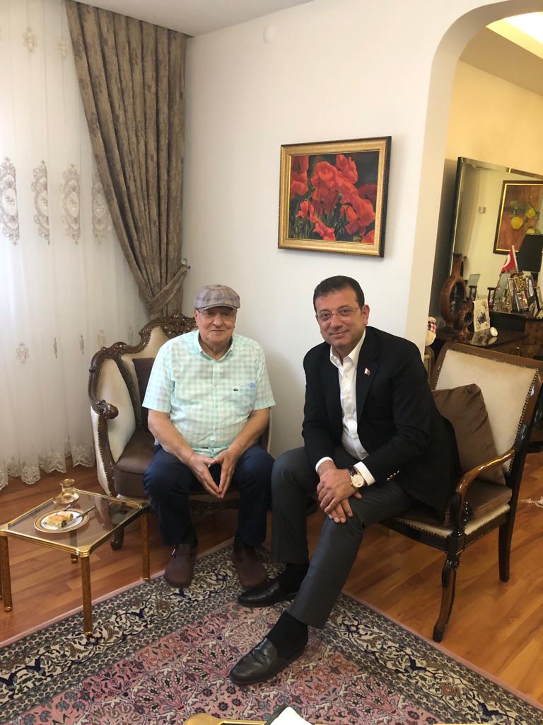Ekrem İmamoğlu visited Yüksel Çengel