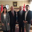 From İstanbul Gelişim University, Prof. Dr.İzzet Gümüş and Dr.Aysun Kaya visited Dr. Akkan Suver.
