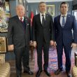 Kazakistan Büyükelçisi Marmara Grubu Vakfını Ziyaret etti