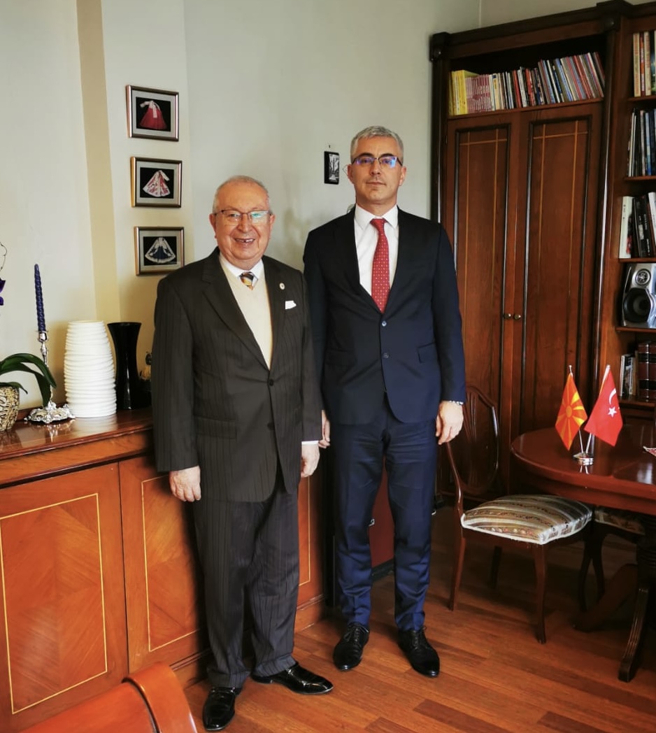 Kuzey Makedonya Başkonsolosu Aktan Ago'ya Ziyaret