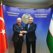 Visit to the Ambassador of Uzbekistan in Ankara, H.E. Alisher Agzamhodjaev
