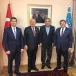 Özbekistan Büyükelçisi Alişer Agzamhadjev’e ziyaret
