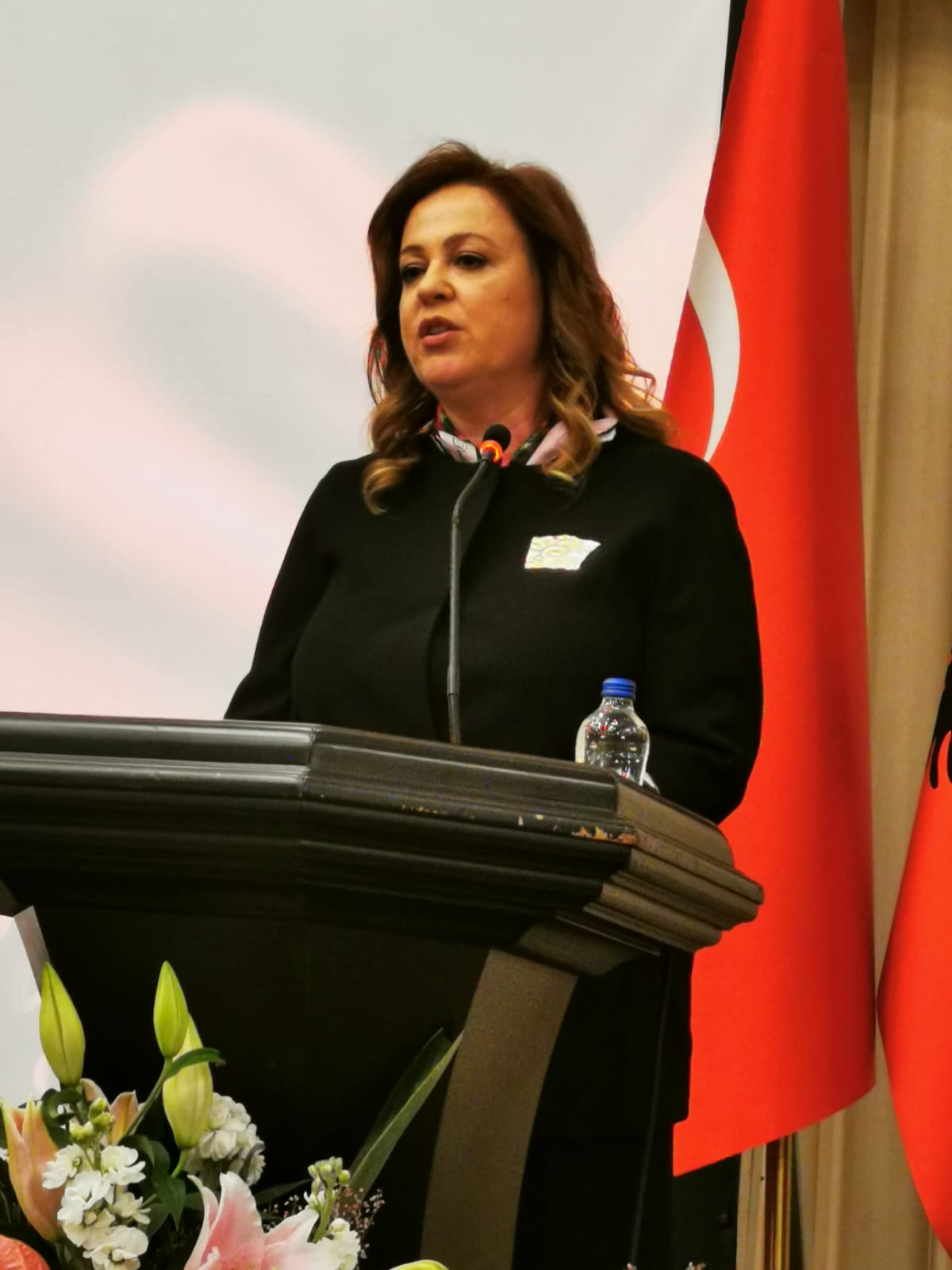 Reception of Blerta Kadzadej, Consul General of Albania