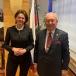 Deputy Prime Minister of Slovenia Alenka Bratusek Welcomed Dr. Suver