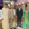 The enthronement of the King of Morocco was celebrated