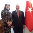 Turkey’s Ambassador to Ljubljana Esen Altug Welcomed Dr. Akkan Suver