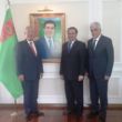 Visit to the Ambassador of Turkmenistan