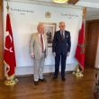 Visit to Ambassador Muhammad Ali Lazreq, Ambassador of Morocco