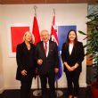 Visit to Ambassador of New Zealand Wendy Jane Hinton