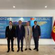 Visit to Ambassador Ruslan Kazakbaev