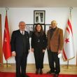 Visit to General Consulate of North Cyprus to İstanbul Seniha Birand
