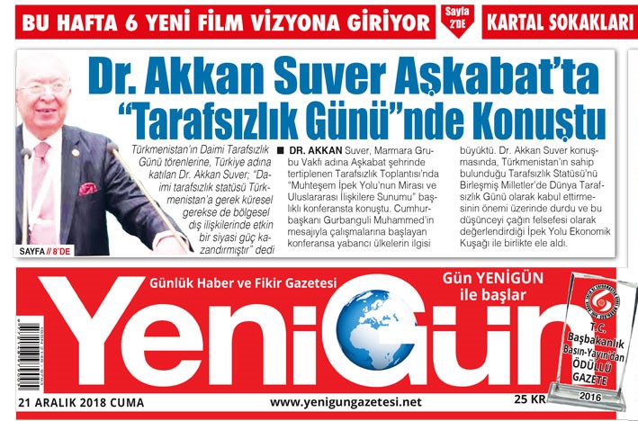 Yenigün Newspaper