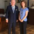 Visit to Consul General of Greece Georgia Soultanopoulov