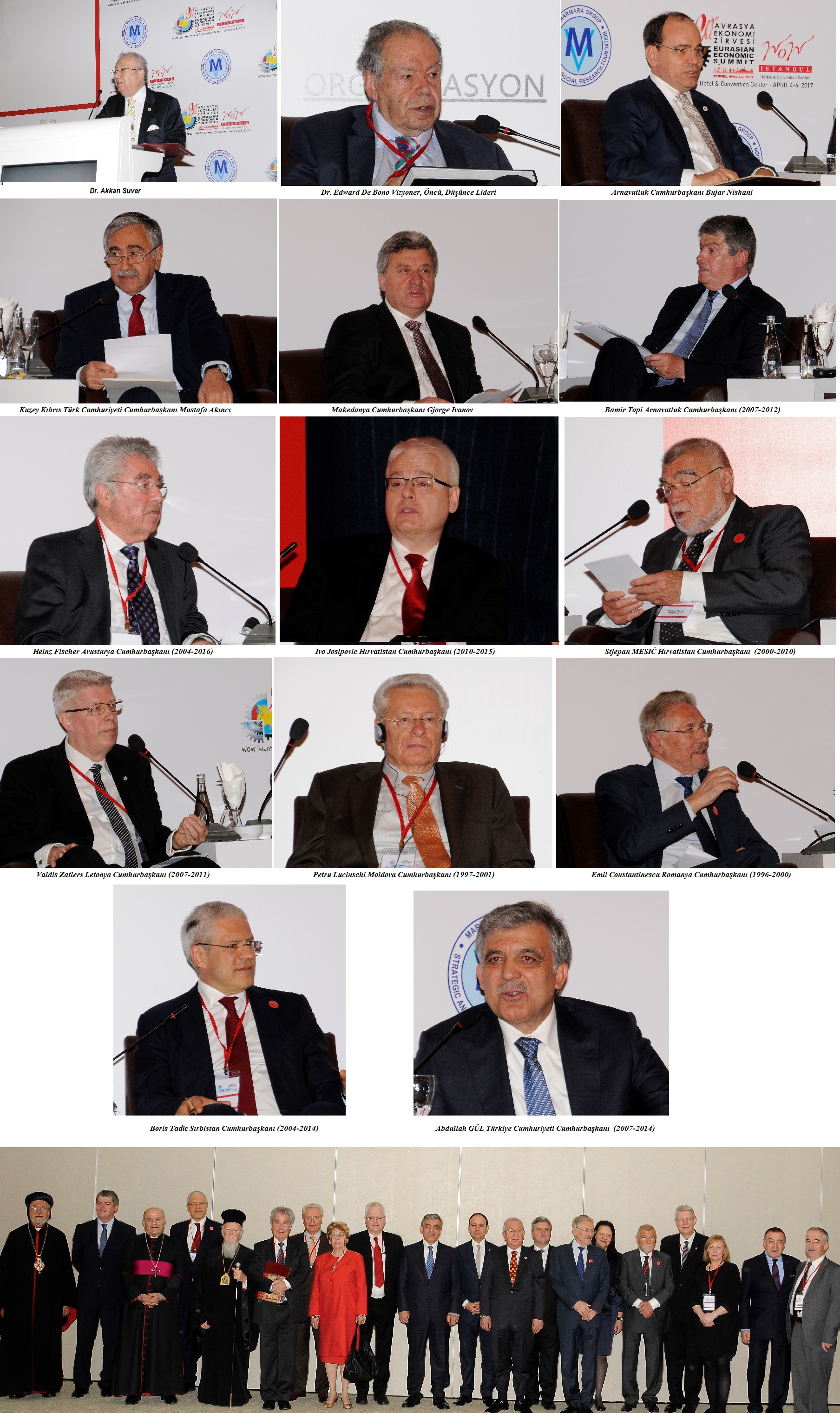 20. AVRASYA EKONOMİ ZİRVESİ 44 ÜLKENİN KATILIMIYLA TAMAMLANDI
