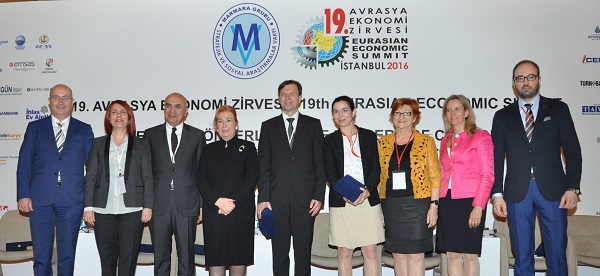 19. AVRASYA EKONOMİ ZİRVESİ DİYALOGLA İPEKYOLU EKONOMİ, ENERJİ, İSTEMSİZ GÖÇ VE TERÖRİZM KONULARI İLE 5-7 NİSAN 2016 GÜNLERİ İSTANBULDA GERÇEKLEŞTİ