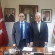 Dr. Akkan Suver, KKTC Başkonsolosu Fahri Yönlüer ile bir araya geldi
