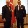 Dr. Akkan Suver Sofya Büyükelçisi Hasan Ulusoyu ziyaret etti