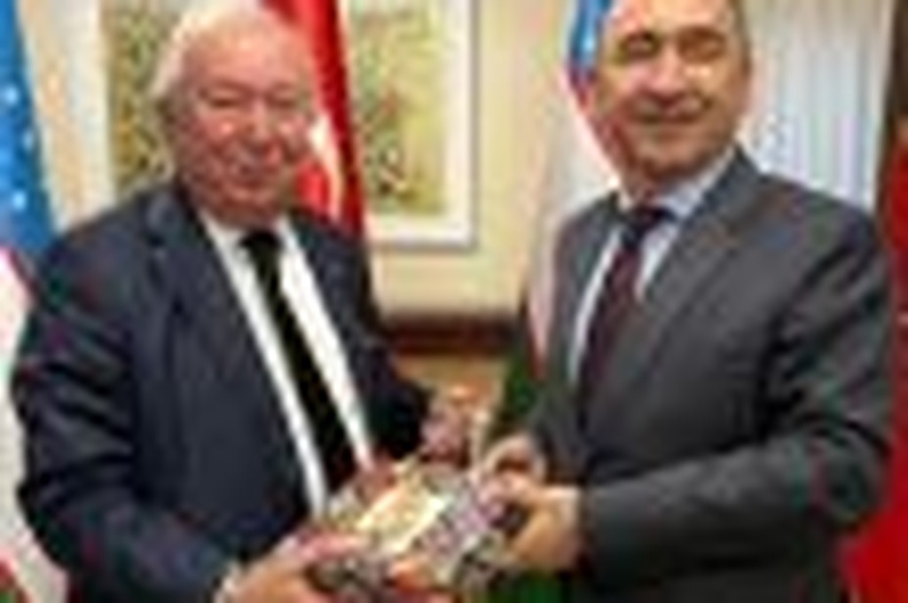 Visit to Uzbek Ambassador Ilkhom Khaydarov