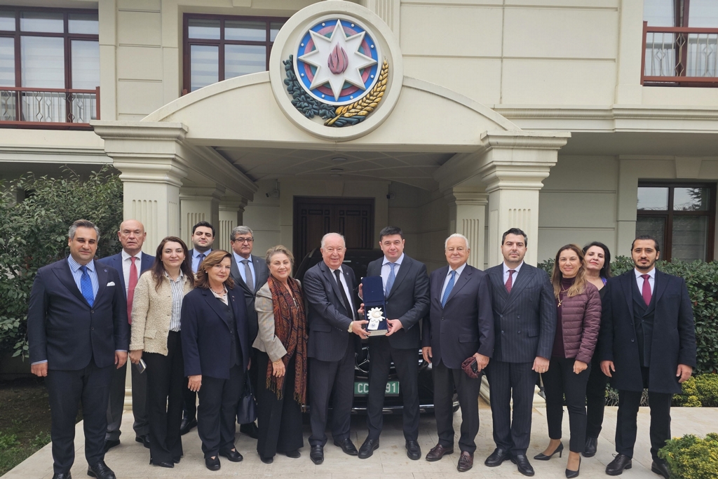 Azerbaycan İstanbul Başkonsolosu Zamin  Aliyev'e ziyaret