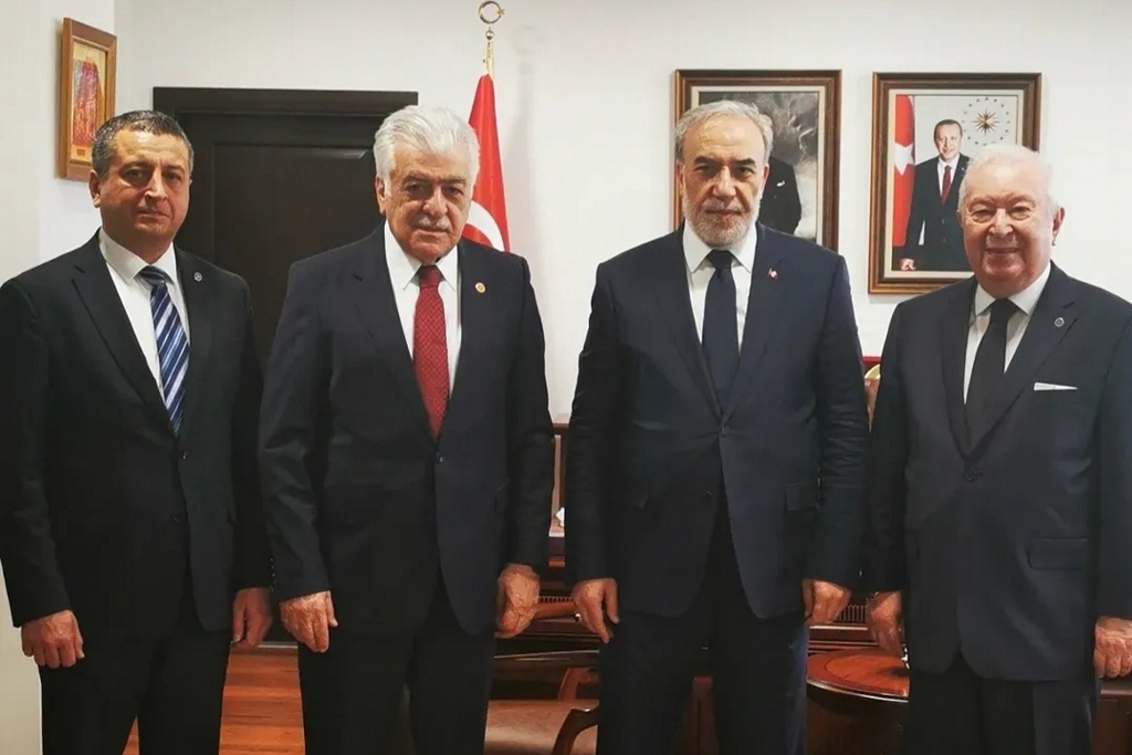 Marmara Grubu Vakfı Dışişleri Bakan Yardımcısı Büyükelçi Musa Kulaklıkaya'ya ziyaret gerçekleştirdi