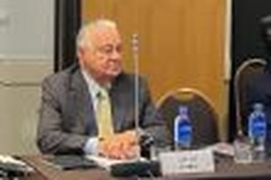 Cafer Okray Speaks at Likhachev Scientific Conference