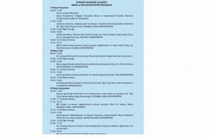 BARIŞ ve DİPLOMASİ EĞİTİMİ PROGRAMI