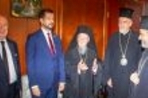 President Milatovic Visits Patriarch Bartholomew