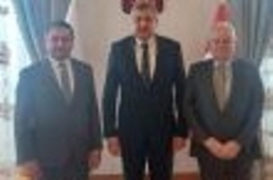 Foundation Delegation Visits Russian Consul General Andrey Buravov
