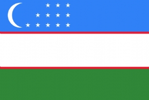 Uzbekistan flag