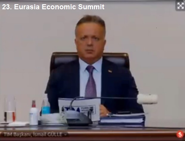 Opening speakers at the 23rd Eurasian Economic Summit