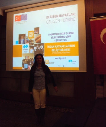 Marmara Grubu Vakfı adına AB Operasyonel Program Toplantısına Lale Aytanç Nalbant Katıldı Marmara Grubu Vakfı adına AB Operasyonel Program Toplan