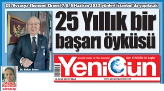 25th Eurasian Economic Summit Yenigün Newspaper 16.02.2
