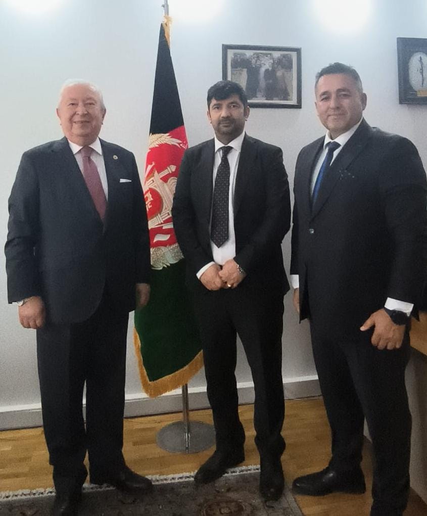 Afganistan Başkonsolosu Mohammad Amir Yaqoubiye  ziyare