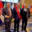 Büyükelçi Prof. Dr. Eldar Hasanov'a Marmara Grubu Vakfı Onur Madalyası verildi.