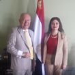 Dr. Akkan Suver Mısır İstanbul Başkonsolosu Nermeen Abdalla Afifi’yi Makamında Ziyaret Etti