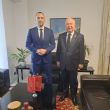 Dr. Akkan Suver, Tiran'da Karadağ Maslahatgüzarını ziyaret etti.