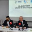 Dr. Akkan Suver and Bünyamin Yevlal held a press conference regarding the Eurasian Economic Summit.