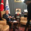 Dr.Akkan Suver, Çin Televizyonuna mülakat verdi.
