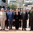 Fatma Demirel Atatürk Anıtına çelenk koydu