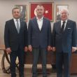 Havaalanı Mülki Amirine ziyaret 