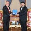 İSTANBUL VALİSİ VASİP ŞAHİN, MARMARA GRUBU VAKFI'NI KABUL ETTİ. 