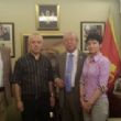 Karadağ Göçmenleri Sosyal Dayanışma ve Kültür Derneği Dr. Akkan Suveri Ziyaret Etti