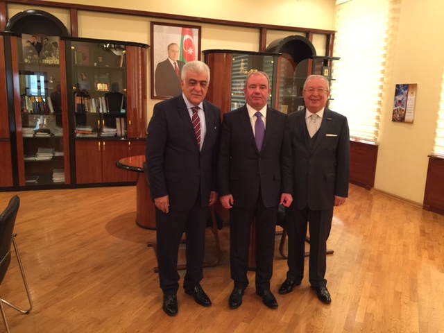 MARMARA GRUBU VAKFI AZERBAYCAN’A BİR GÜNLÜK ÇALIŞMA ZİYARETİ GERÇEKLEŞTİRDİ MARMARA GRUBU VAKFI AZERBAYCAN’A BİR GÜNLÜK ÇALIŞMA ZİY
